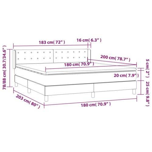 Krevet s oprugama i madracem crni 180x200 cm baršunasti Crna 180 x 200 cm gumbi Cijena