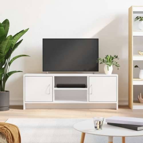 TV ormarić bijeli 102x30x37,5 cm od konstruiranog drva - Bijela 1 Cijena