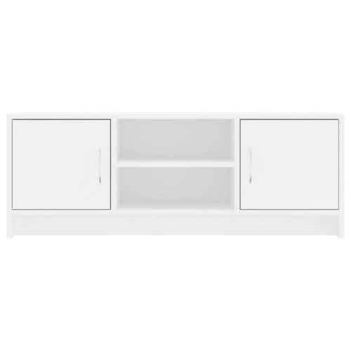 TV ormarić bijeli 102x30x37,5 cm od konstruiranog drva - Bijela 1 Cijena