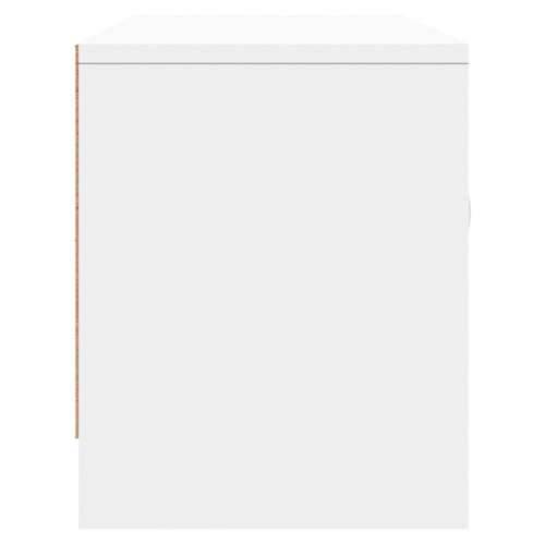 TV ormarić bijeli 102x30x37,5 cm od konstruiranog drva - Bijela 1 Cijena
