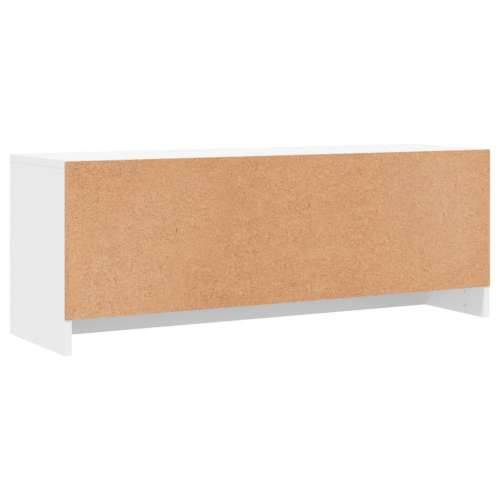 TV ormarić bijeli 102x30x37,5 cm od konstruiranog drva - Bijela 1 Cijena