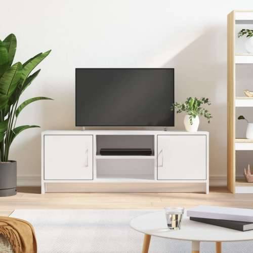 TV ormarić sjajni bijeli 102x30x37,5 cm od konstruiranog drva - Visoko sjajno bijela 1 Cijena