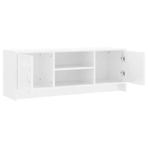 TV ormarić sjajni bijeli 102x30x37,5 cm od konstruiranog drva - Visoko sjajno bijela 1 Cijena