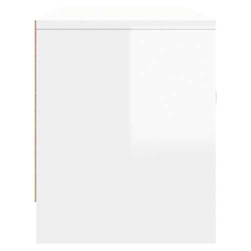 TV ormarić sjajni bijeli 102x30x37,5 cm od konstruiranog drva - Visoko sjajno bijela 1 Cijena