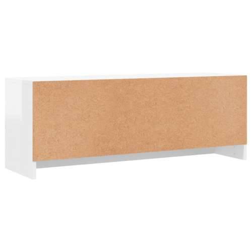 TV ormarić sjajni bijeli 102x30x37,5 cm od konstruiranog drva - Visoko sjajno bijela 1 Cijena