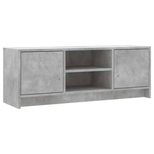 TV ormarić boja betona 102x30x37,5 cm od konstruiranog drva - Beton siva 1 Cijena