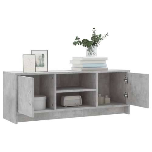 TV ormarić boja betona 102x30x37,5 cm od konstruiranog drva - Beton siva 1 Cijena