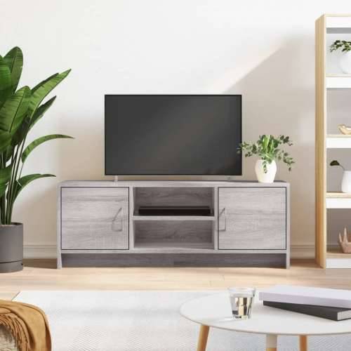 TV ormarić boja hrasta sonome 102x30x37,5 cm konstruirano drvo - Sivi hrast sonoma 1 Cijena