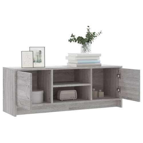 TV ormarić boja hrasta sonome 102x30x37,5 cm konstruirano drvo - Sivi hrast sonoma 1 Cijena