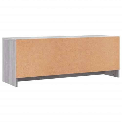 TV ormarić boja hrasta sonome 102x30x37,5 cm konstruirano drvo - Sivi hrast sonoma 1 Cijena