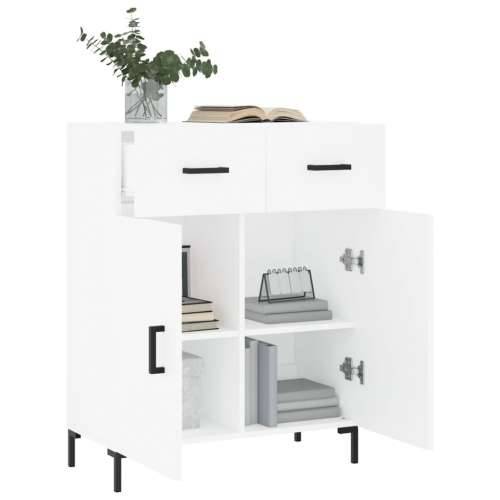 Komoda bijela 69,5x34x90 cm od konstruiranog drva - Bijela 1 Cijena