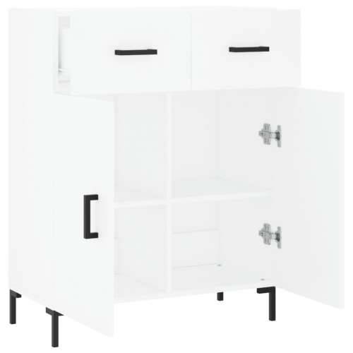 Komoda bijela 69,5x34x90 cm od konstruiranog drva - Bijela 1 Cijena