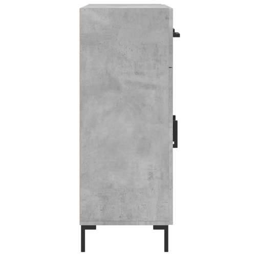 Komoda siva boja betona 69,5x34x90 cm od konstruiranog drva - Beton siva 1 Cijena