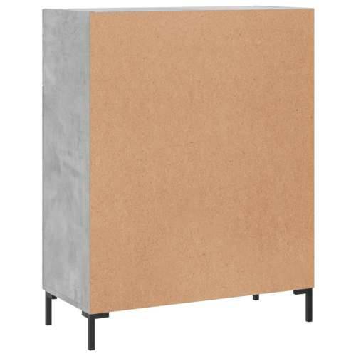 Komoda siva boja betona 69,5x34x90 cm od konstruiranog drva - Beton siva 1 Cijena