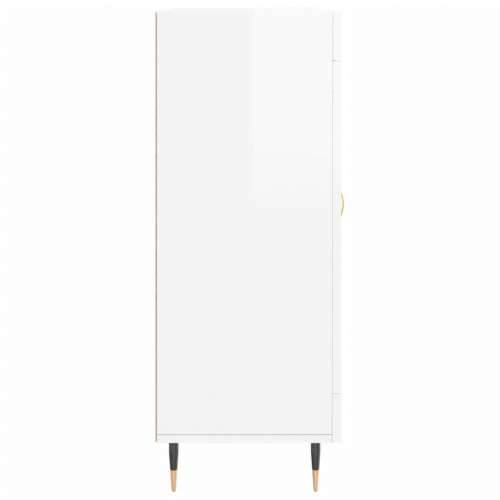 Komoda sjajna bijela 69,5x34x90 cm od konstruiranog drva - Visoko sjajno bijela 1 Cijena