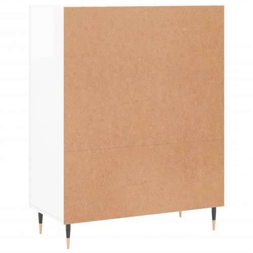 Komoda sjajna bijela 69,5x34x90 cm od konstruiranog drva - Visoko sjajno bijela 1 Cijena