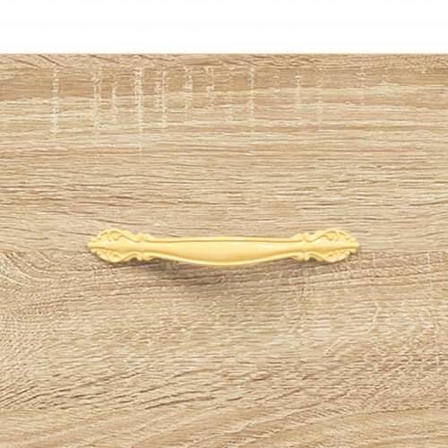 Komoda boja hrasta sonome 69,5x34x90 cm od konstruiranog drva - sonoma hrast 1 Cijena