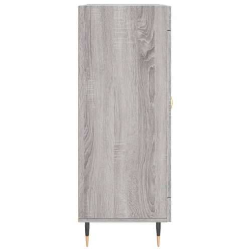 Komoda boja hrasta sonome 69,5 x 34 x 90 cm konstruirano drvo - Sivi hrast sonoma 1 Cijena