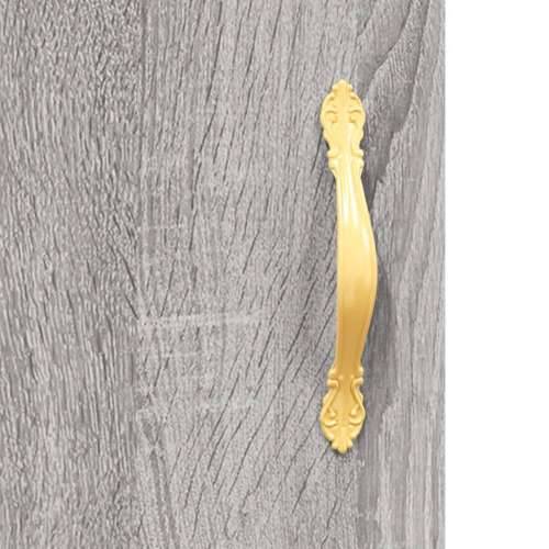 Komoda boja hrasta sonome 69,5 x 34 x 90 cm konstruirano drvo - Sivi hrast sonoma 1 Cijena