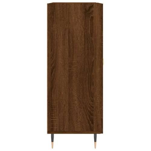 Komoda boja smeđeg hrasta 69,5x34x90 cm od konstruiranog drva - Smeđi hrast 1 Cijena