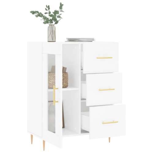 Komoda bijela 69,5x34x90 cm od konstruiranog drva - Bijela 1 Cijena