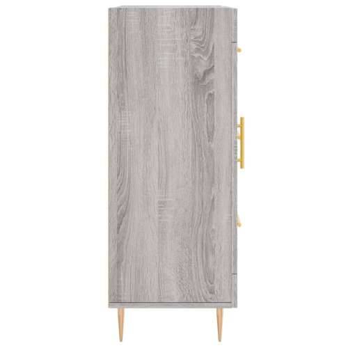 Komoda boja hrasta sonome 69,5 x 34 x 90 cm konstruirano drvo - Sivi hrast sonoma 1 Cijena