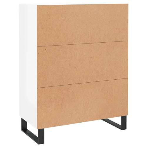 Komoda sjajna bijela 69,5x34x90 cm od konstruiranog drva - Visoko sjajno bijela 1 Cijena
