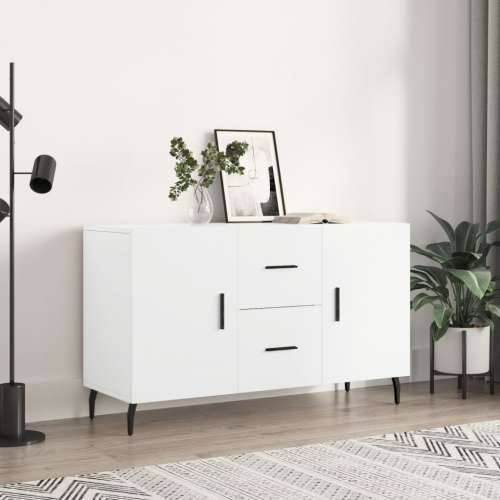 Komoda bijela 100x36x60 cm od konstruiranog drva - Bijela 1 Cijena