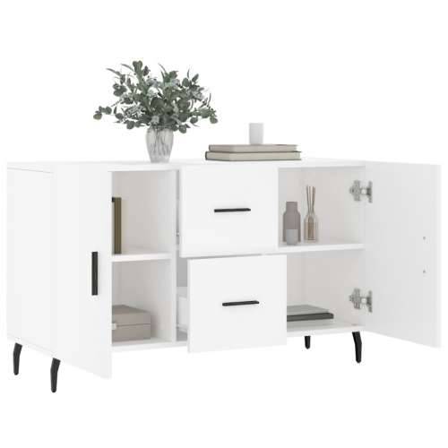 Komoda bijela 100x36x60 cm od konstruiranog drva - Bijela 1 Cijena