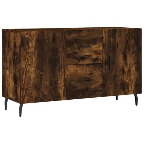 Komoda boja dimljenog hrasta 100 x 36 x 60 cm konstruirano drvo - Dimljeni hrast 1 Cijena