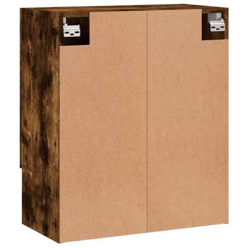 Zidni ormarić boja hrasta 60 x 31 x 70 cm od konstruiranog drva - Dimljeni hrast 1 Cijena