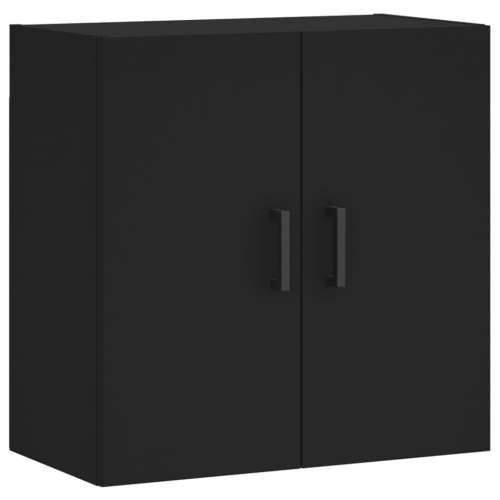 Zidni ormarić crni 60 x 31 x 60 cm od konstruiranog drva - Crna 1 Cijena