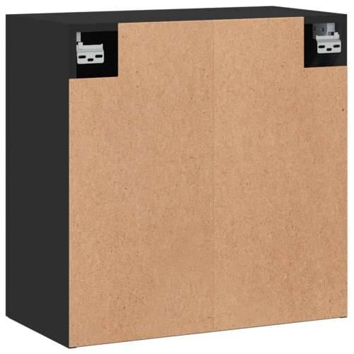 Zidni ormarić crni 60 x 31 x 60 cm od konstruiranog drva - Crna 1 Cijena