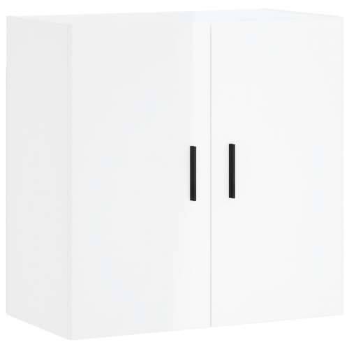 Zidni ormarić visoki sjaj bijeli 60x31x60 cm konstruirano drvo - Visoko sjajno bijela 1 Cijena