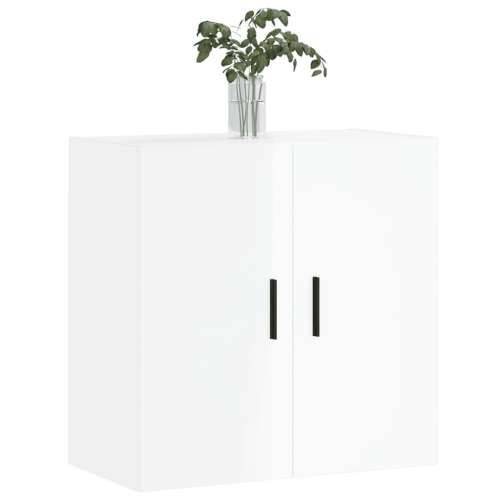 Zidni ormarić visoki sjaj bijeli 60x31x60 cm konstruirano drvo - Visoko sjajno bijela 1 Cijena