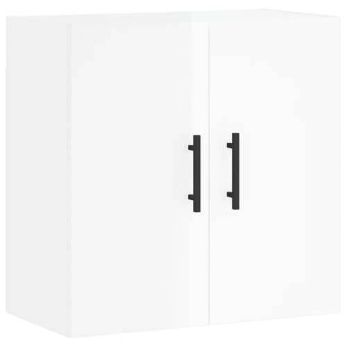 Zidni ormarić visoki sjaj bijeli 60x31x60 cm konstruirano drvo - Visoko sjajno bijela 1 Cijena