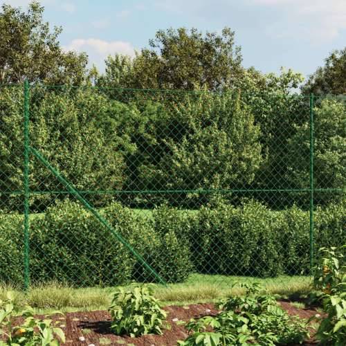 Žičana ograda s prirubnicom zelena 2 x 25 m - Zelena 2 x 25 m 1 Cijena