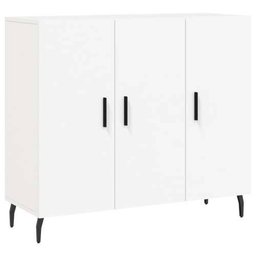 Komoda bijela 90x34x80 cm od konstruiranog drva - Bijela 1 Cijena