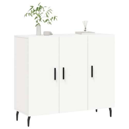 Komoda bijela 90x34x80 cm od konstruiranog drva - Bijela 1 Cijena