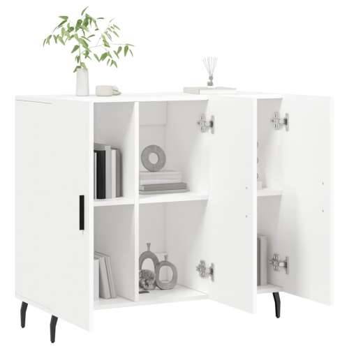 Komoda bijela 90x34x80 cm od konstruiranog drva - Bijela 1 Cijena