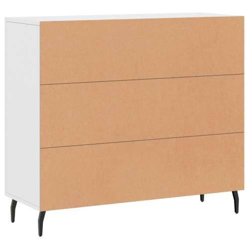 Komoda bijela 90x34x80 cm od konstruiranog drva - Bijela 1 Cijena