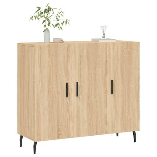 Komoda boja hrasta sonome 90x34x80 cm od konstruiranog drva - sonoma hrast 1 Cijena