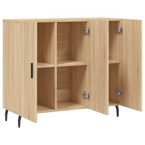 Komoda boja hrasta sonome 90x34x80 cm od konstruiranog drva - sonoma hrast 1 Cijena