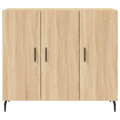 Komoda boja hrasta sonome 90x34x80 cm od konstruiranog drva - sonoma hrast 1 Cijena