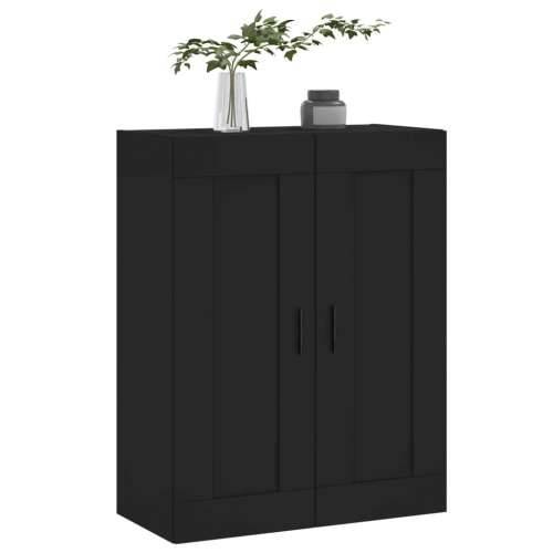 Zidni ormarić crni 69,5 x 34 x 90 cm od konstruiranog drva - Crna 1 Cijena