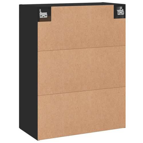 Zidni ormarić crni 69,5 x 34 x 90 cm od konstruiranog drva - Crna 1 Cijena