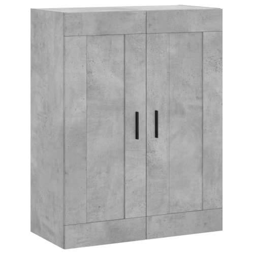 Zidni ormarić siva boja betona 69,5x34x90 cm konstruirano drvo - Beton siva 1 Cijena