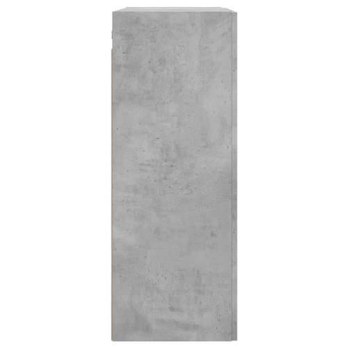 Zidni ormarić siva boja betona 69,5x34x90 cm konstruirano drvo - Beton siva 1 Cijena