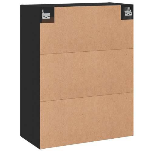 Zidni ormarić crni 69,5 x 34 x 90 cm od konstruiranog drva - Crna 1 Cijena