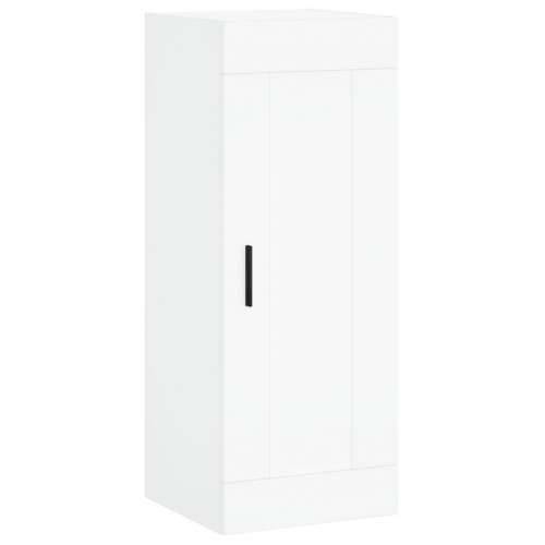 Zidni ormarić bijeli 34,5 x 34 x 90 cm od konstruiranog drva - Bijela 1 Cijena